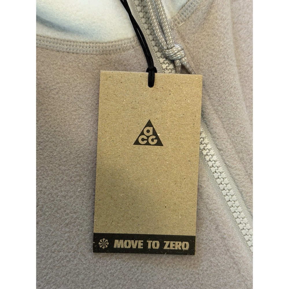 Nike ACG "Wolf Tree" Full-Zip Jacket IF0964-009 Grey White $135 Unisex Size XL - Picture 9 of 13